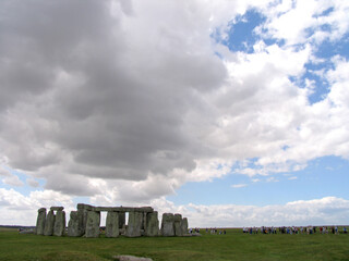 Wiltshire, United Kingdom. Stonehenge is one of the most landmarks in UK. It's a prehistoric...