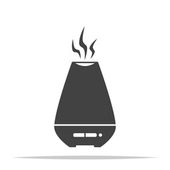 Essential oil diffuser icon vector isolated