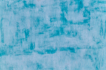 Blue texture of old plaster