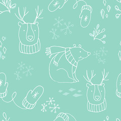 Winter pattern