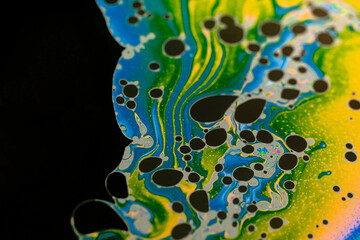 bubble wallpaper colourfull