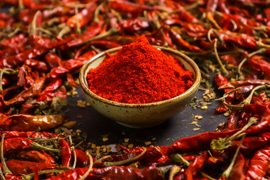 red hot chili. Spices