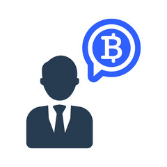 Bitcoin Investor Icon