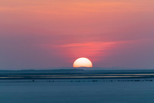 Sunset At The Great Rann Of Kutch