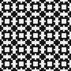 Fototapeta premium Abstract Cross Pattern Dots Logo generative computational art illustration