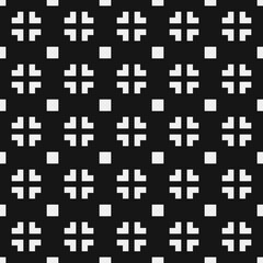 Abstract Cross Pattern Dots Logo generative computational art illustration