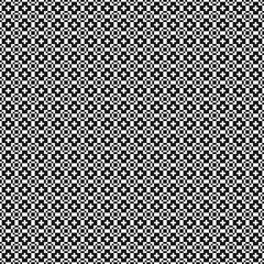 Abstract Cross Pattern Dots Logo generative computational art illustration