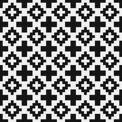 Abstract Cross Pattern Dots Logo generative computational art illustration