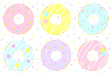 ♪ Dount Rainbow sprinkles ♪