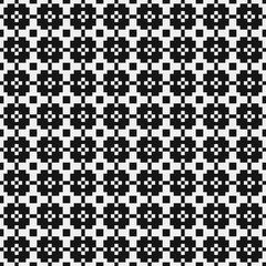Abstract Cross Pattern Dots Logo generative computational art illustration