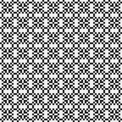 Abstract Cross Pattern Dots Logo generative computational art illustration