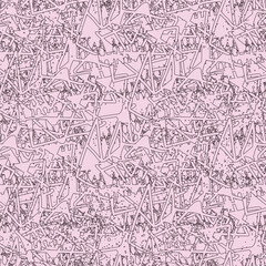 Fototapeta na wymiar Seamless abstract pattern with hand drawm lines