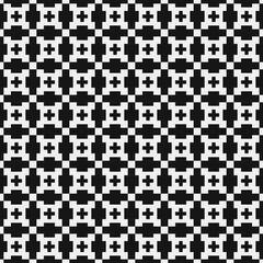 Abstract Cross Pattern Dots Logo generative computational art illustration