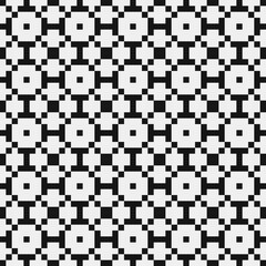Abstract Cross Pattern Dots Logo generative computational art illustration