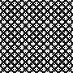 Abstract Cross Pattern Dots Logo generative computational art illustration