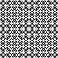 Abstract Cross Pattern Dots Logo generative computational art illustration
