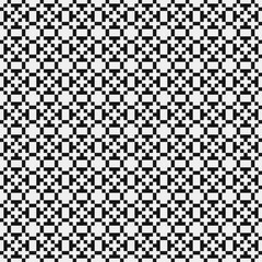 Abstract Cross Pattern Dots Logo generative computational art illustration