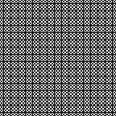 Abstract Cross Pattern Dots Logo generative computational art illustration