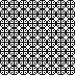 Abstract Cross Pattern Dots Logo generative computational art illustration