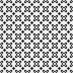 Abstract Cross Pattern Dots Logo generative computational art illustration