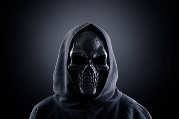 Grim reaper in the dark