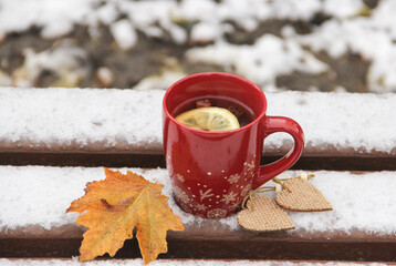 cup of hot tea