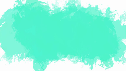 Green watercolor background for textures backgrounds and web banners design