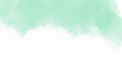 Green watercolor background for textures backgrounds and web banners design