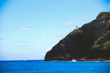 East Honolulu coast, Makapuu beach park, Oahu, Hawaii