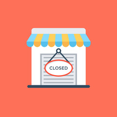 
A marketplace shop building 
