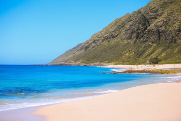 Keawaula Beach, West Oahu coast, Hawaii