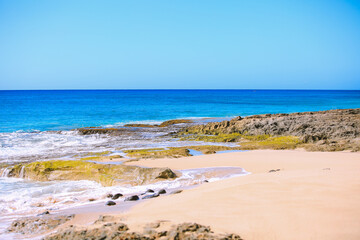 Keawaula Beach, West Oahu coast, Hawaii