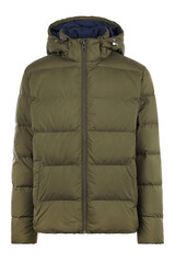 Green man jacket. Front view