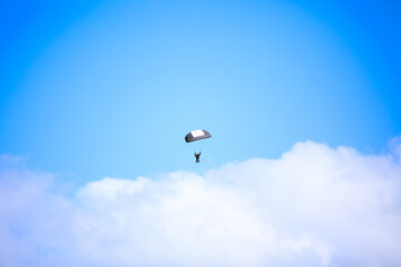 Skydiving on the North Shore, Oahu, Hawaii