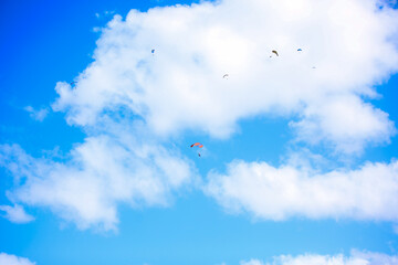Skydiving on the North Shore, Oahu, Hawaii