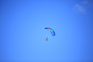 Skydiving on the North Shore, Oahu, Hawaii