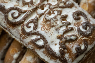 Tula gingerbread. Sweet pastries for tea