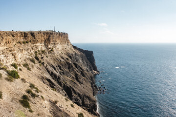 rocky sea coast
