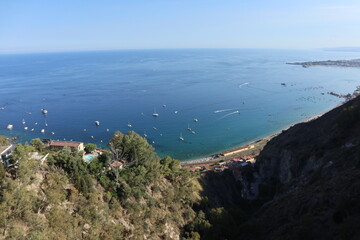 Taormina - Panorama da Piazza IX Aprile