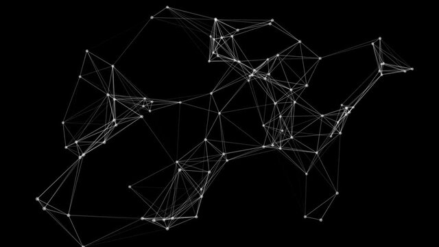 LINEAS Y PARTICULAS FUTURISTAS PLEXUS