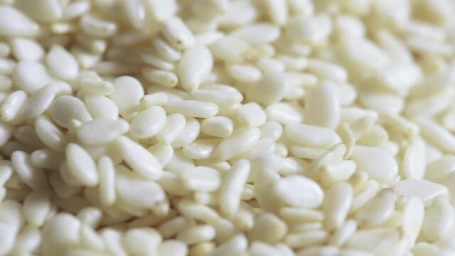 A pile of white sesame