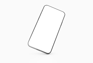 digital smartphone device mobile phone 3d isolated