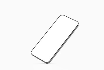 digital smartphone device mobile phone 3d isolated