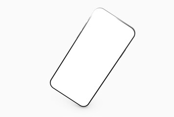 digital smartphone device mobile phone 3d isolated