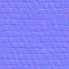 8K cobblestone pavement floor roughness texture, height map or specular for Imperfection map for 3d materials, Black and white texture