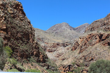 landscape in the mountains