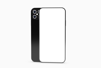 digital smartphone device mobile phone 3d isolated