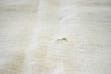 Closeup antique textile background