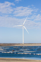 Windmill eco friendly green energy