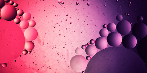 abstract shapes and colors panorama background